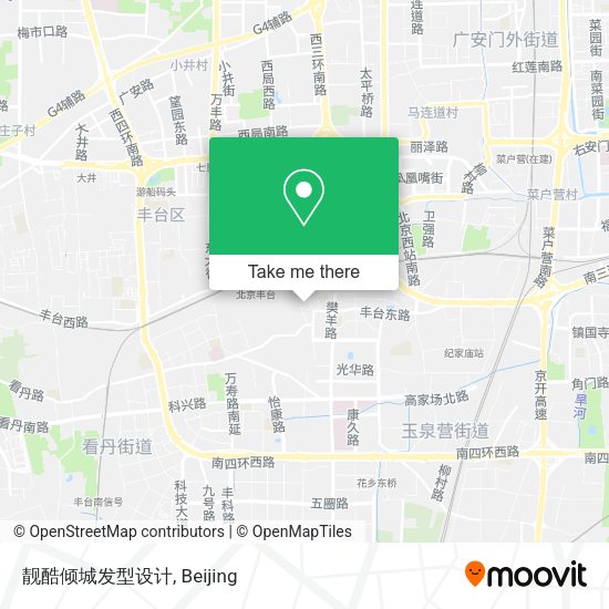 靓酷倾城发型设计 map