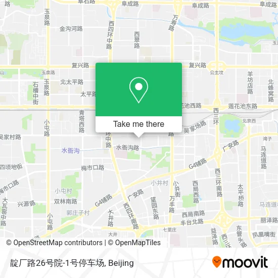 靛厂路26号院-1号停车场 map
