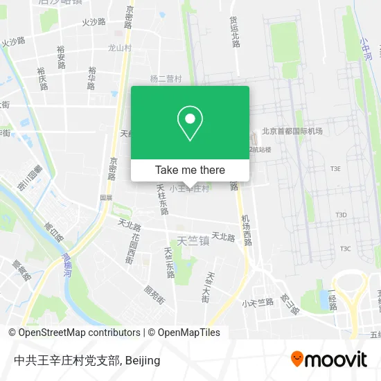 中共王辛庄村党支部 map