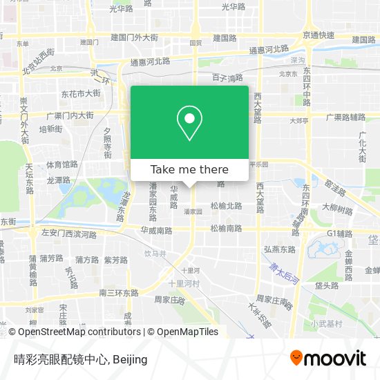 晴彩亮眼配镜中心 map