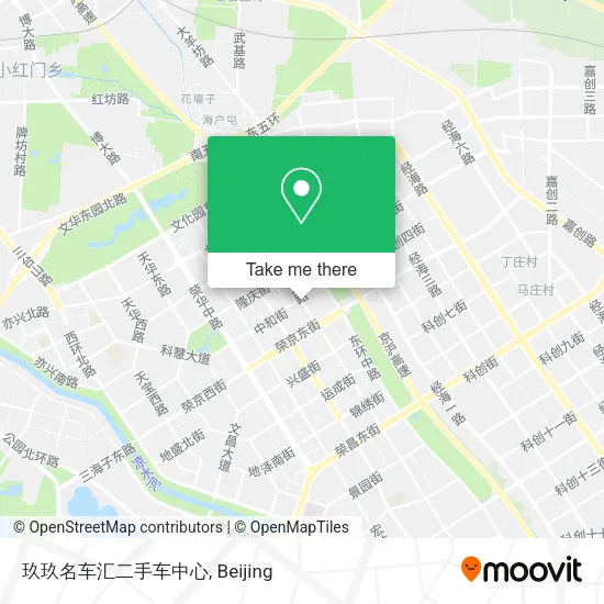 玖玖名车汇二手车中心 map