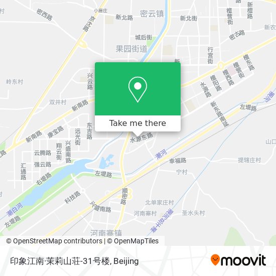 印象江南·茉莉山荘-31号楼 map