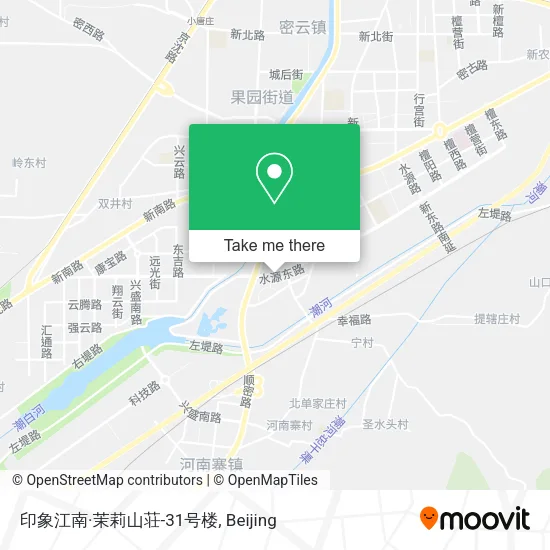 印象江南·茉莉山荘-31号楼 map