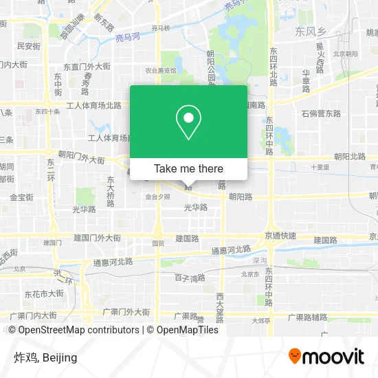 炸鸡 map