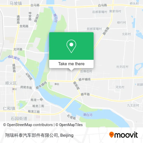 翔瑞科泰汽车部件有限公司 map
