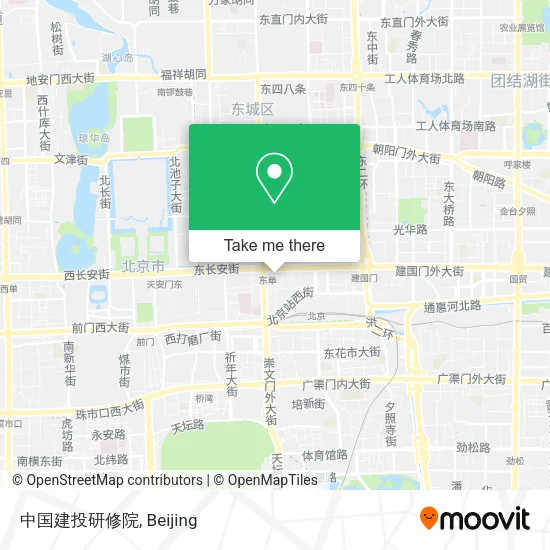 中国建投研修院 map