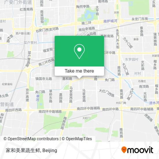 家和美果蔬生鲜 map