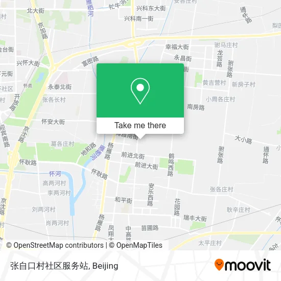 张自口村社区服务站 map