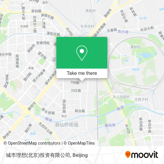 城市理想(北京)投资有限公司 map