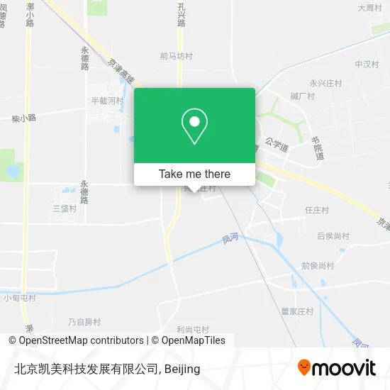 北京凯美科技发展有限公司 map