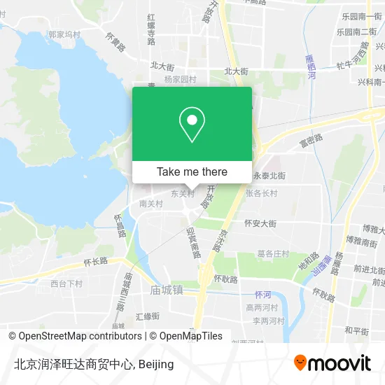 北京润泽旺达商贸中心 map
