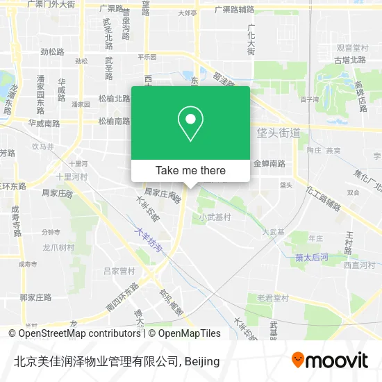 北京美佳润泽物业管理有限公司 map