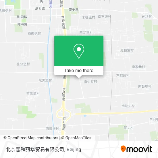 北京嘉和丽华贸易有限公司 map