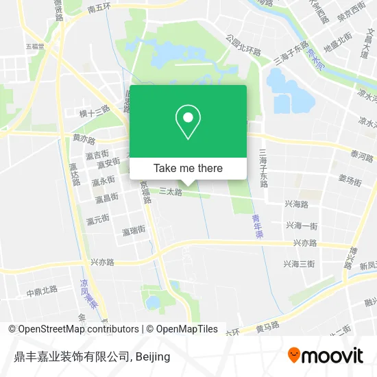 鼎丰嘉业装饰有限公司 map