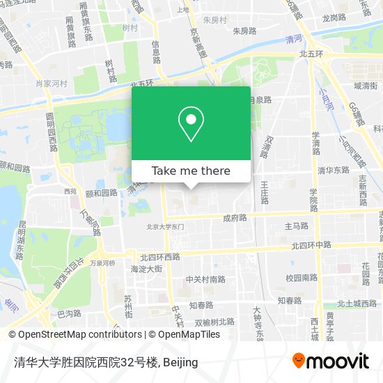 清华大学胜因院西院32号楼 map