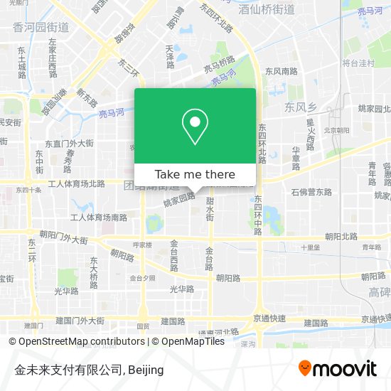 金未来支付有限公司 map