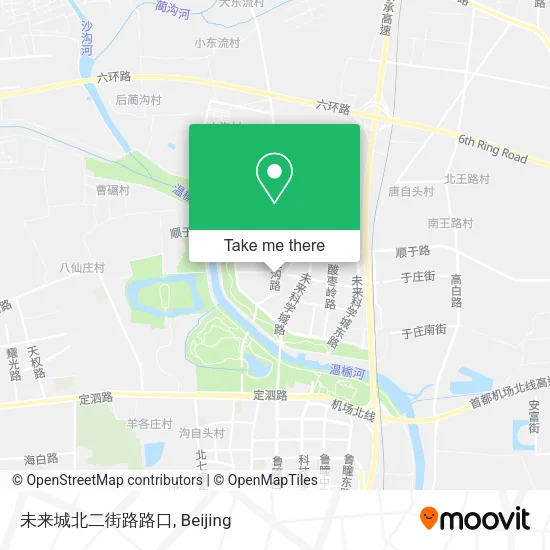 未来城北二街路路口 map