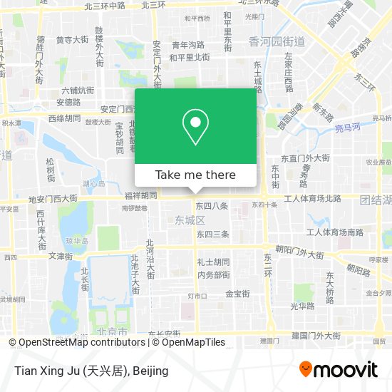 Tian Xing Ju (天兴居) map