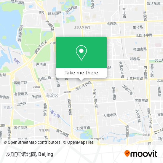 友谊宾馆北院 map