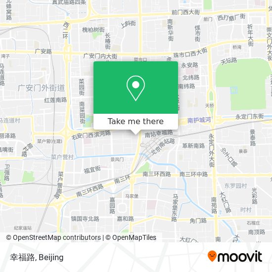 幸福路 map
