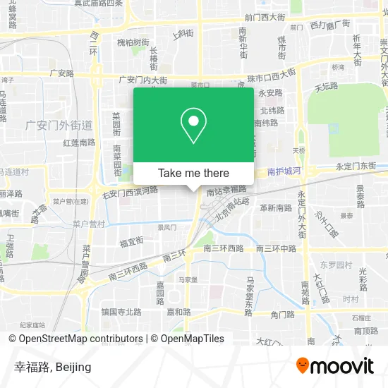 幸福路 map