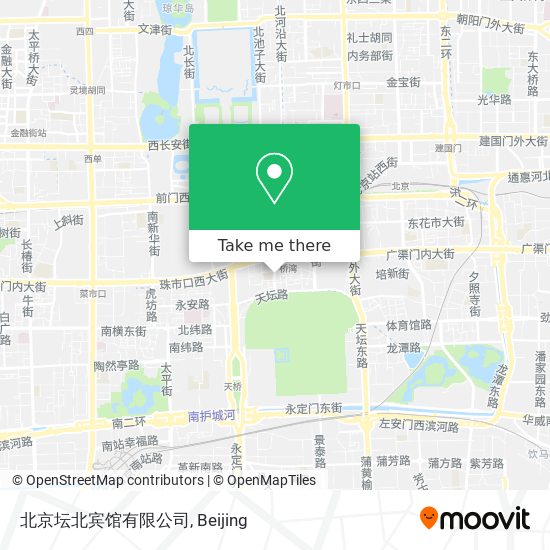 北京坛北宾馆有限公司 map