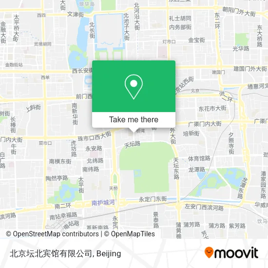 北京坛北宾馆有限公司 map