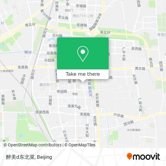 醉美d东北菜 map