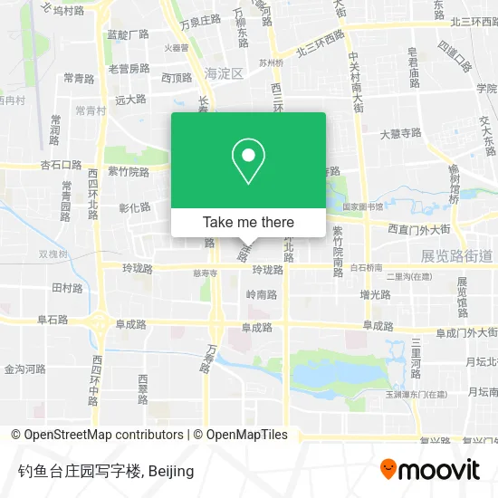 钓鱼台庄园写字楼 map