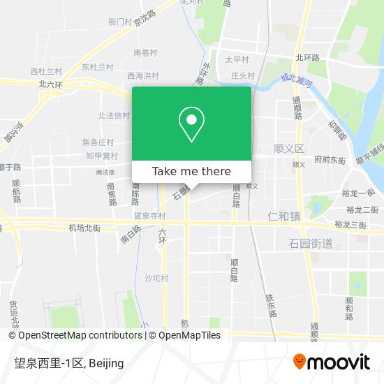 望泉西里-1区 map