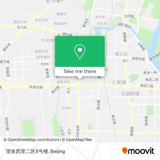 望泉西里二区8号楼 map