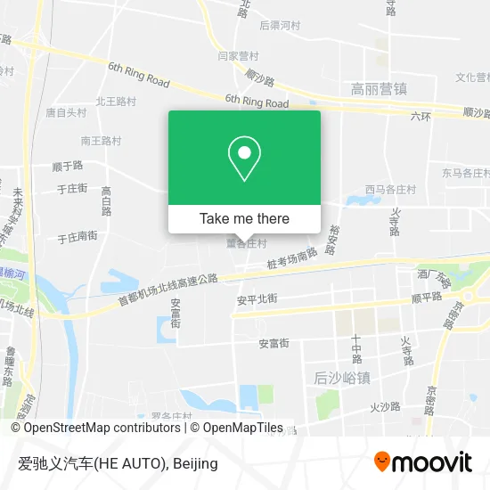 爱驰义汽车(HE AUTO) map