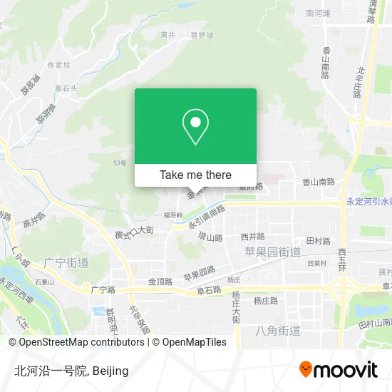 北河沿一号院 map