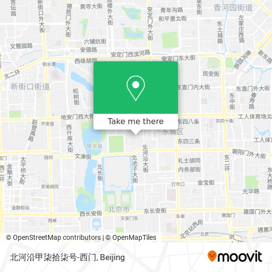 北河沿甲柒拾柒号-西门 map