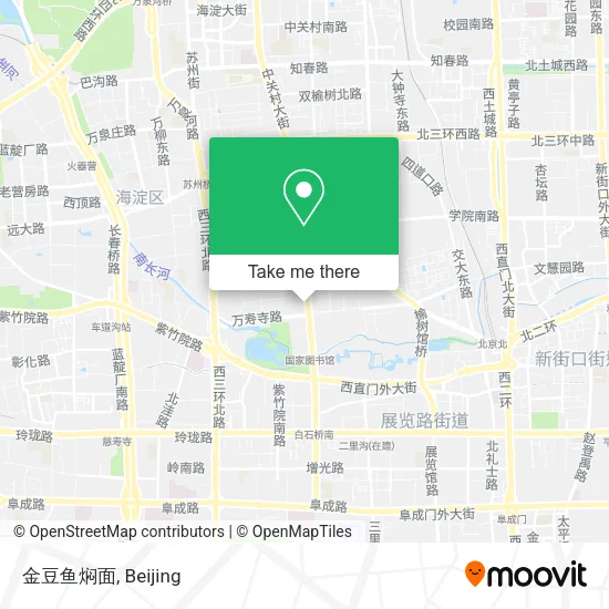 金豆鱼焖面 map