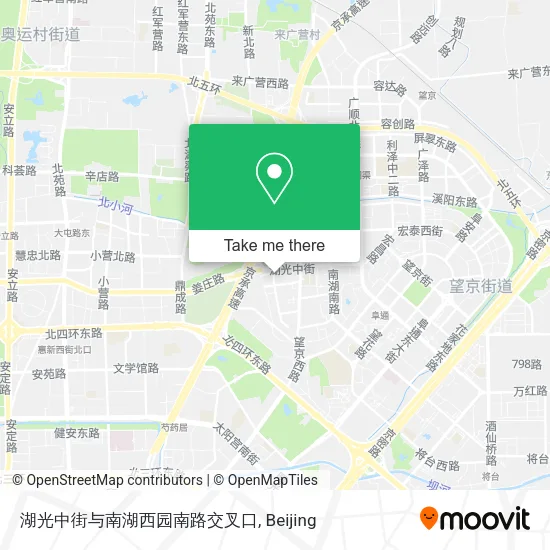 湖光中街与南湖西园南路交叉口 map