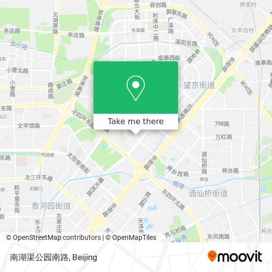 南湖渠公园南路 map