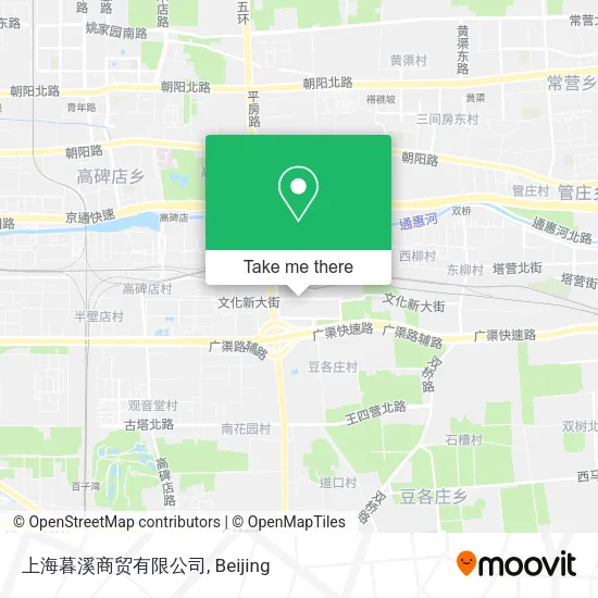 上海暮溪商贸有限公司 map