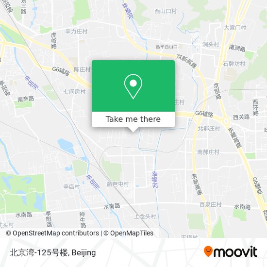 北京湾-125号楼 map