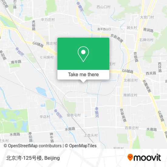 北京湾-125号楼 map