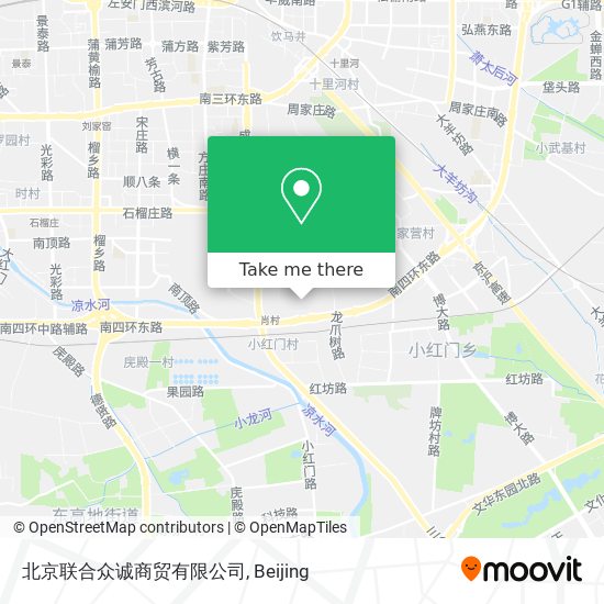 北京联合众诚商贸有限公司 map