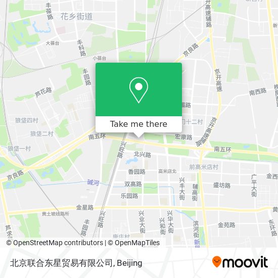北京联合东星贸易有限公司 map