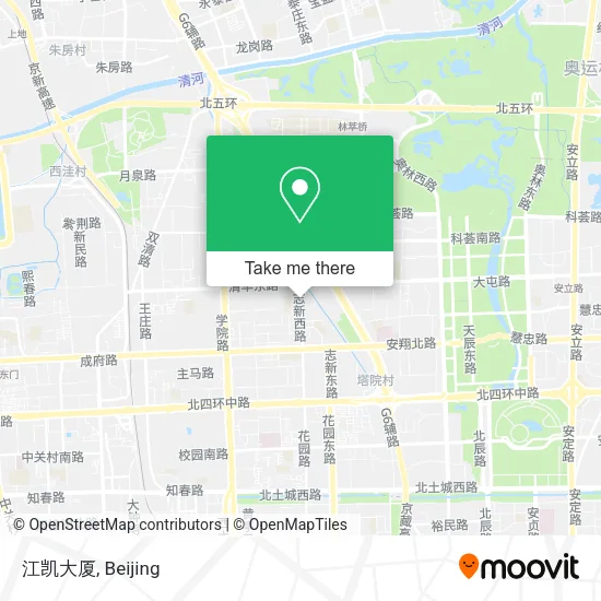 江凯大厦 map
