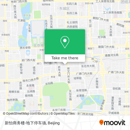 新怡商务楼-地下停车场 map