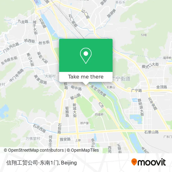 信翔工贸公司-东南1门 map