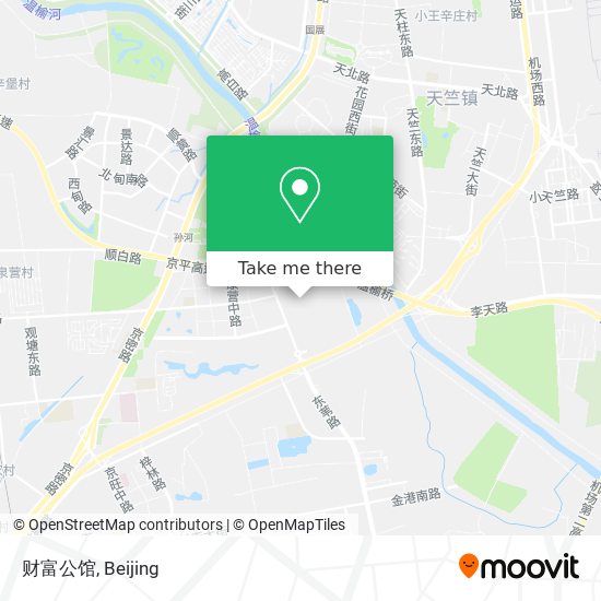 财富公馆 map