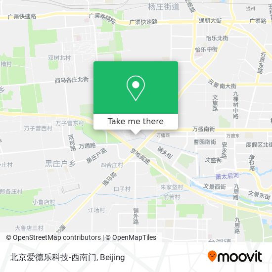 北京爱德乐科技-西南门 map
