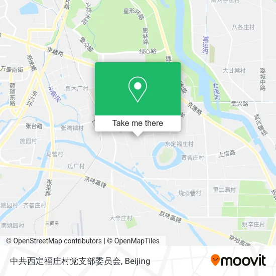 中共西定福庄村党支部委员会 map