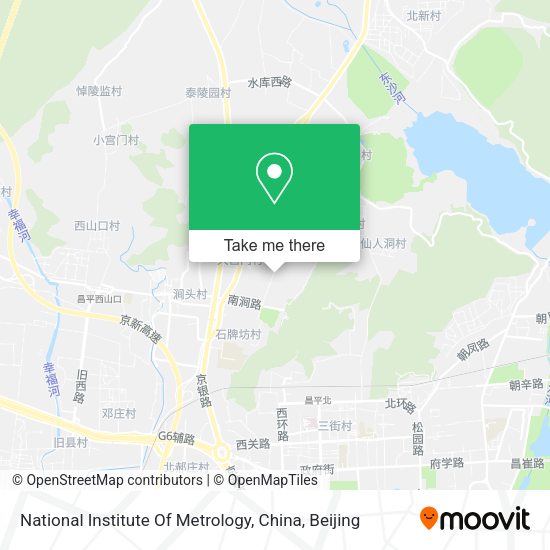 National Institute Of Metrology, China map