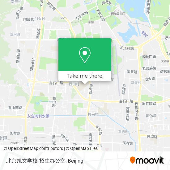 北京凯文学校-招生办公室 map